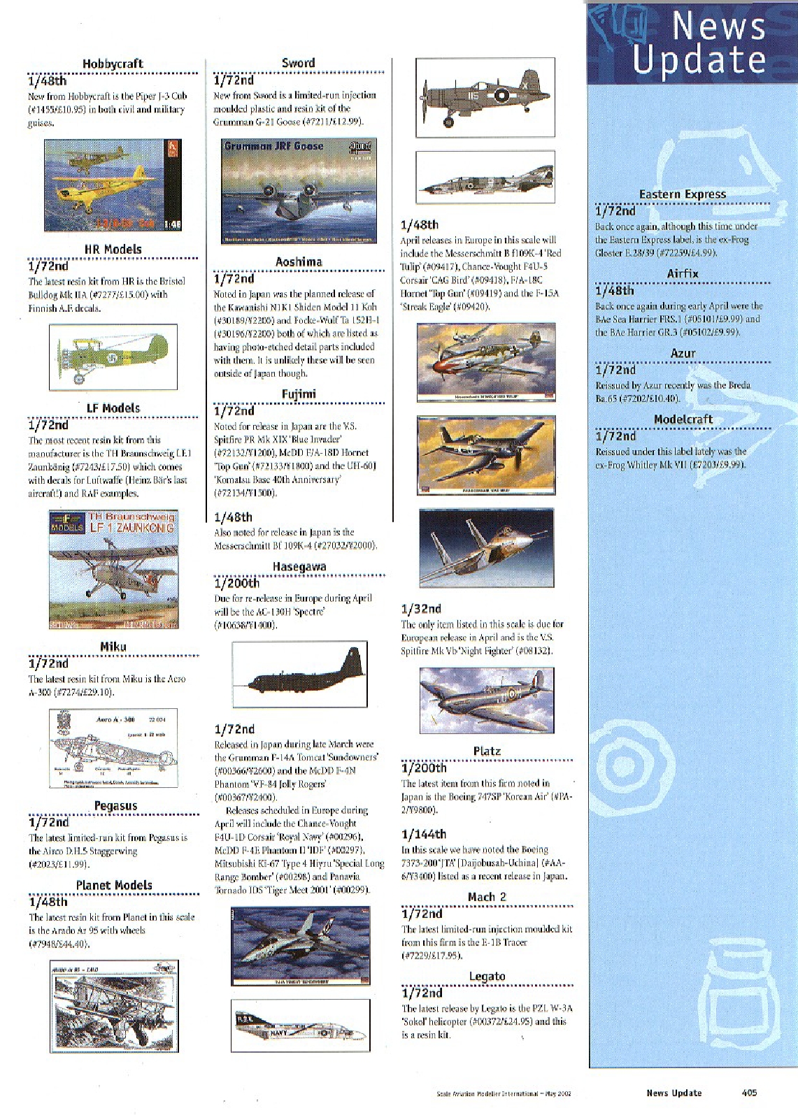 Scale Aviation Modeller International 2002-05